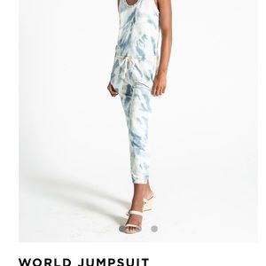 N Philanthropy tie dye jumpsuit NWT!